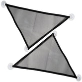 Hamac reptile Zhuohai noir triangulaire, perchoir aérien sûr et confortable.