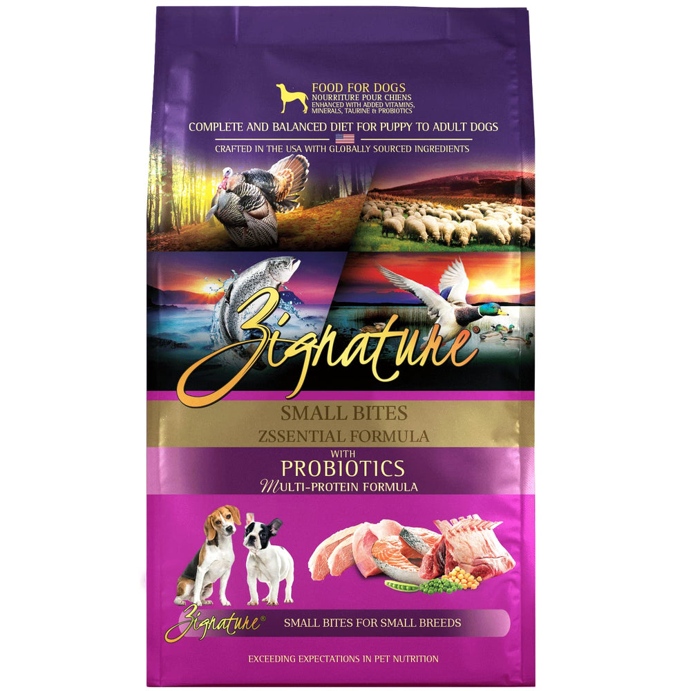 Zignature Zssential Small Bites sac d'alimentation pratique pour petits chiens