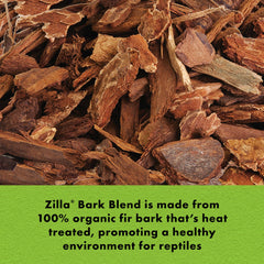Terrarium en installation avec Zilla Bark Blend, humidité stable pour reptiles tropicaux.