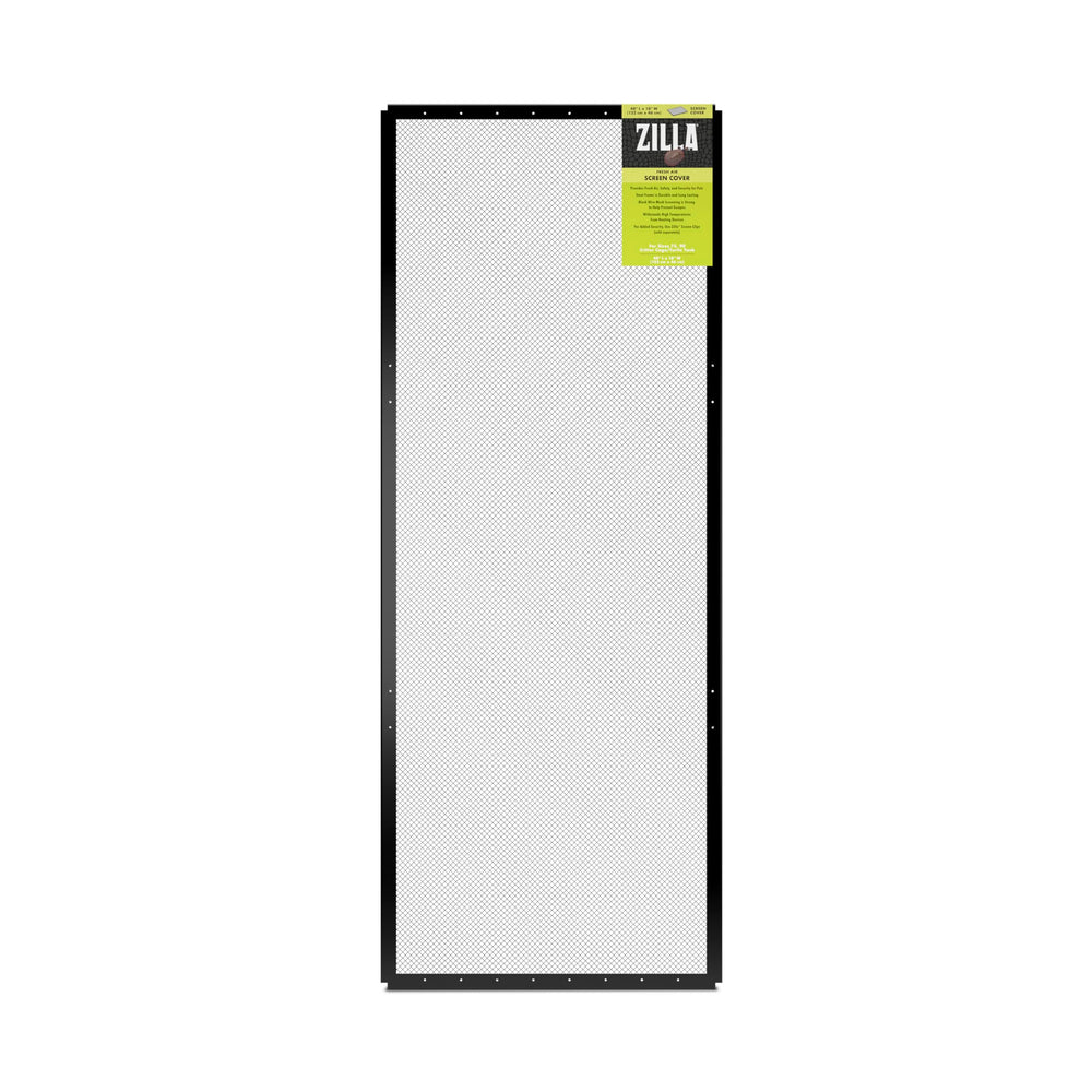 Zilla ecran air frais 48x18 noir — cadre robuste pour durabilité.