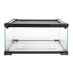 Zilla QuickBuild terrarium en verre, ensemble élégant et robuste pour plusieurs bêtes.