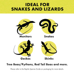 Zilla: idéal pour serpents, moniteurs, skinks et geckos, offre un habitat sain.