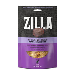 Zilla Reptile Munchies emballage refermable pour conserver la fraicheur.
