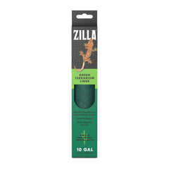 Zilla Terrarium Liner vert 10G — surface absorbante et sûre.