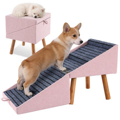 Escalier Ziluce pour chien petit 17-13 pouces: accès sûr au canapé.