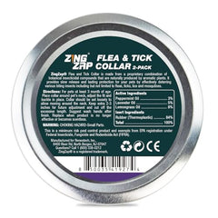 Collier ZingZap formule naturelle à base de plantes sans DEET ni pyrethroïdes