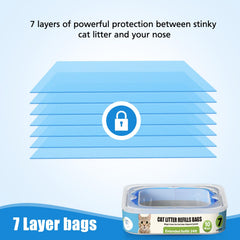 Zippland refills Genie Plus: 24 pieds de sac pour moins de remplacements.