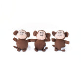 ZippyPaws Burrow Replacement Miniz Singe, jouet interactif et sonore pour divertir votre chien