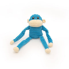 ZippyPaws Crinkle Monkey ensemble deux pièces, couleur variée pour le jeu.