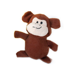 Miniz Singe de ZippyPaws avec sifflets pour cache-cache et stimulation auditive