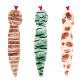 ZippyPaws Skinny Peltz Desert Snakes sans garniture pour jeux propres et durables
