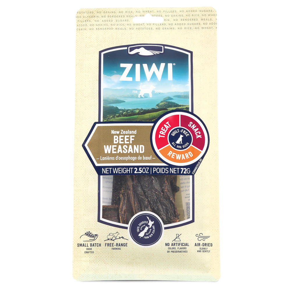 ZIWI bouchées gorge de boeuf, récompense haute valeur pour l entraînement et le plaisir du chien