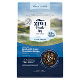 ZIWI Peak agneau-legumes: repas principal savoureux et nutritif pour chiens.