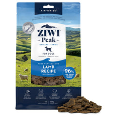 ZIWI Peak Agneau seche à l’air — emballage durable et nutrition riche