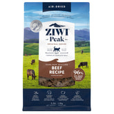 ZIWI Peak chat-boeuf-seche-air: alimentation riche en protéines et pratique.
