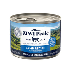 ZIWI Peak chat-lamb-pate ouverte, texture riche et appétence naturelle
