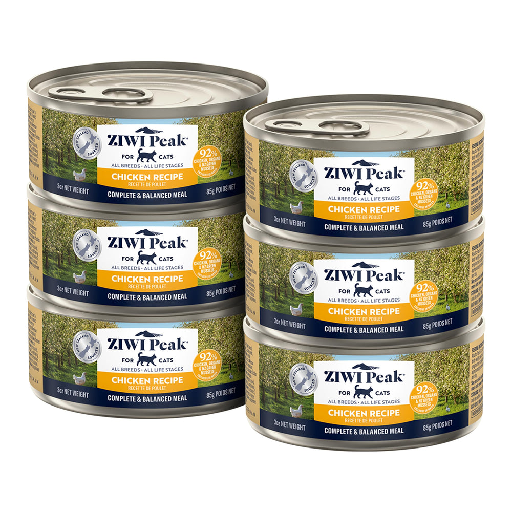 ZIWI Peak Chat Pâté Poulet: repas protéiné sans céréales pour chats exigeants.