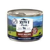 ZIWI Peak conserve boeuf pate: texture moelleuse et hydratante idéale pour repas complets.