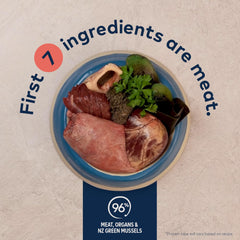 ZIWI Peak ingrédients poulet et organes: sélection éthique et protéines de qualité.