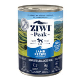 ZIWI Peak Agneau pâté en conserve riche en protéines pour chiens actifs.