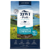 ZIWI Peak maquereau et agneau, nourriture pour chats riche en protéines.