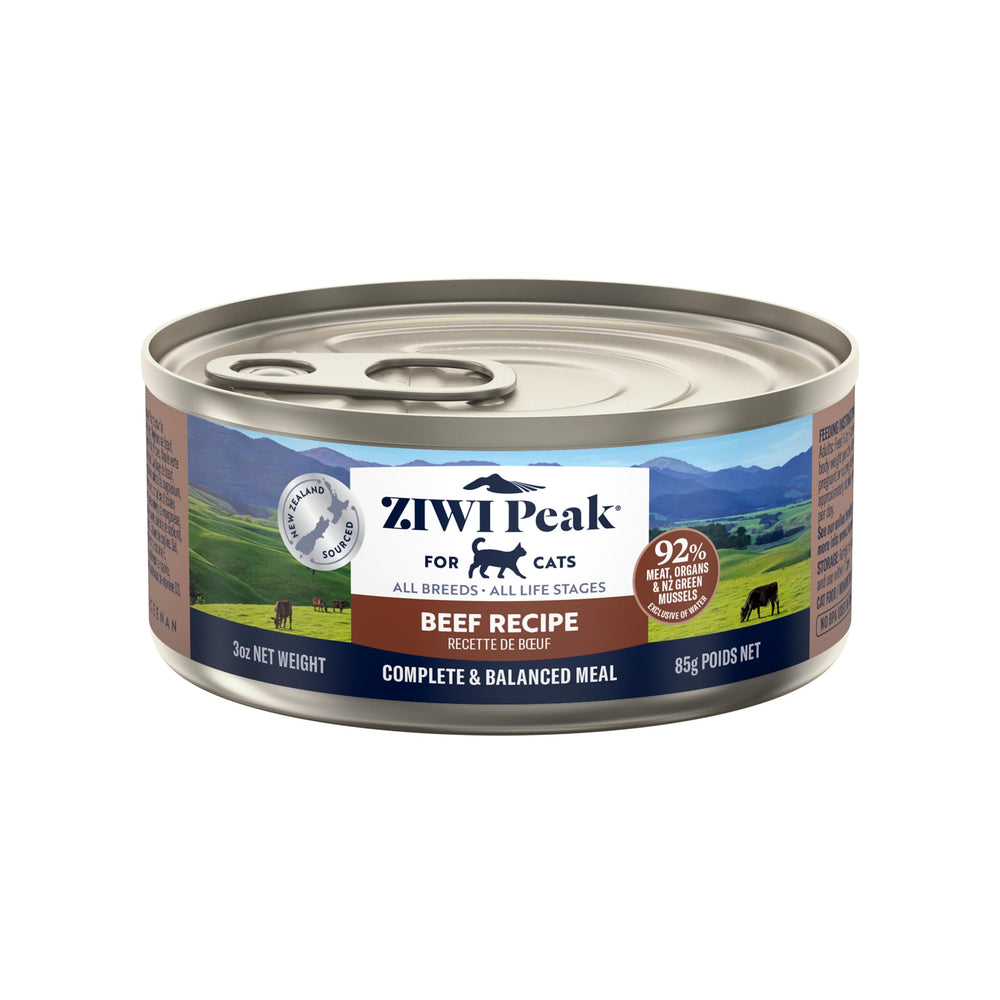 ZIWI Peak pate-boeuf : pâté riche idéal comme repas complet.