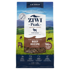 Ziwi Peak Boeuf seche a l'air dans bol, proteines naturelles.