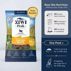ZIWI Peak tripe vert Nouvelle-Zélande, ingrédient naturel pour une digestion harmonieuse.