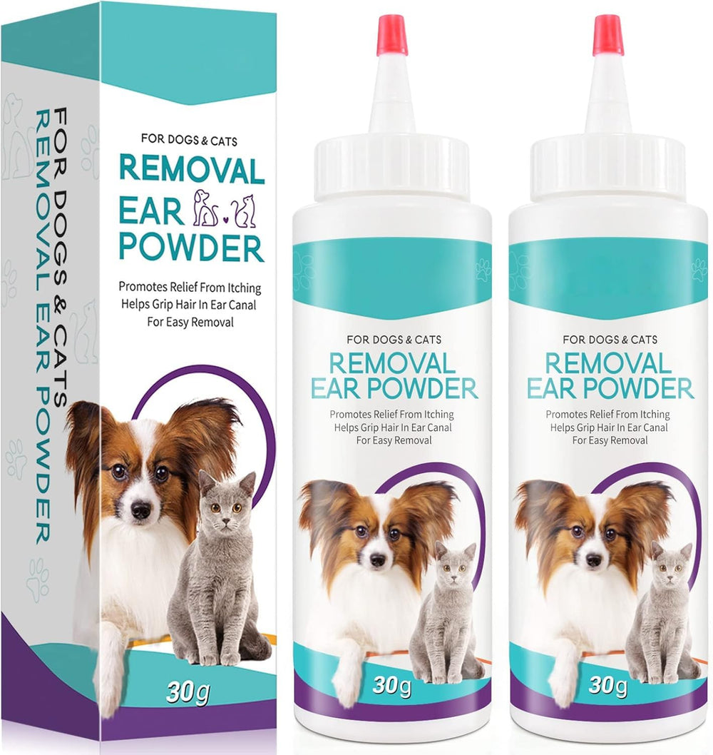 ZIXAOK poudre nettoyante pour oreilles de chien, efficacité et fraîcheur.