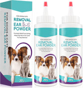 ZIXAOK poudre nettoyante pour oreilles de chien, efficacité et fraîcheur.