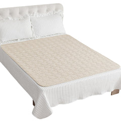 ZNSAYOTX Couverture imperméable pour chien beige, protège le canapé contre les liquides.