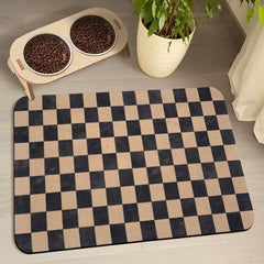 Tapis Zoeeya imperméable 12x20 protège le sol des liquides.