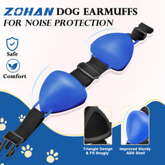 ZOHAN système à verrouillage rapide sur chien bleu, ajustement précis.
