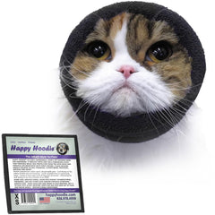 ZONI PETS Happy Hoodie porté par un chien, apaise lors du toilettage.
