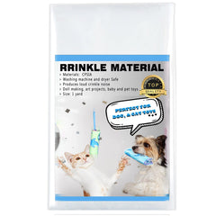 Zonon papier bruitant pour jouets bébé, facile à couper et personnalisable.