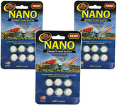 Zoo Med bloc banquet nano mini, alimentation lente pour nano poissons et crustacés, sans troubler l'eau.