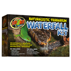 Zoo Med cascade pour terrarium naturel, effet d eau réaliste et circulation fluide.