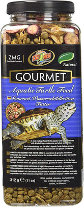 Zoo Med Gourmet Nourriture pour tortue aquatique — emballage double pratique pour repas