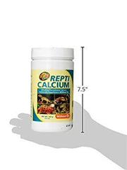 Cuillère doseuse incluse avec Zoo Med Repti Calcium Ultra Fine pour dosage précis.