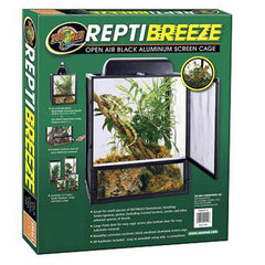 Zoo Med Reptibreeze: porte avant large pour un accès facile au terrarium arboreal