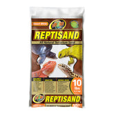 Zoo Med ReptiSand Desert White, grains naturels favorisant le fouissage des reptiles désertiques.
