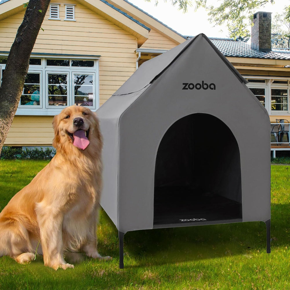 Zooba ma maison chien grand exterieur, abri durable pour chien de grande taille.