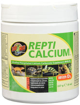 Zoo Med Reptile Calcium avec Vitamine D3, bouteille – supplémentation en calcium pour reptiles.