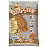 Zoo Med Vita Sand granules calcaire ultra-fin pour reptiles désertiques.