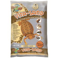 Zoo Med Vita Sand vitamines et bêta-carotène pour soutenir la vitalité.