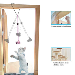 Jouet ZPH accroche porte suspendue, appât accessible pour sessions de jeu ciblées.
