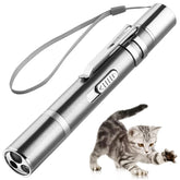 Zugesify Pointeur Laser Chat Rouge: stimulation ludique et précise pour chat animé.
