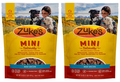 Zuke's Mini Naturals avec boeuf en premier ingrédient, friandise savoureuse pour entraînement