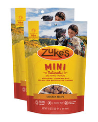 Zuke's Mini Naturals friandises poulet moelleuses récompense idéale pour l'entraînement
