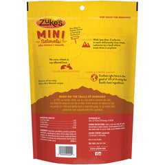 Zuke's Mini Naturals – texture tendre: friandise facile à mâcher pour le dressage.